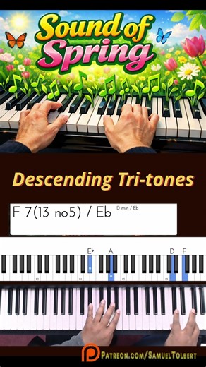 Sound of Spring #5 Tri Tones Jazz Run