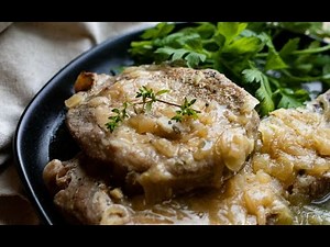 Instant Pot Pork Chops and Onion Gravy