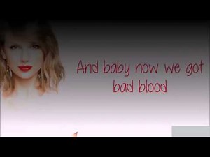 Taylor Swift Bad blood Official Music Video cover lyrics VEVO