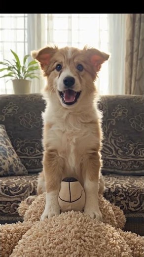 Cute Puppy Doing Masti with Toys 🐶 | Funny Dog Playing at Home | Adorable Puppy Shorts