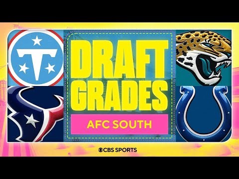 Draft Grades for EACH AFC South team | 2026 NFL Draft