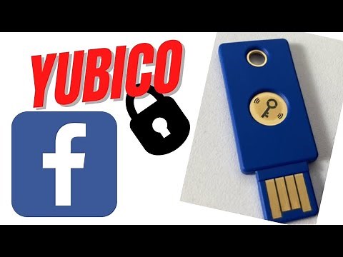 Cadastrar Yubico Security Key NFC no Facebook - Como usar Yubico