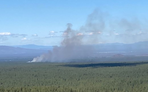 New wildfire breaks out near Bessie Butte, south of Bend