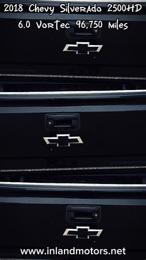 Vortec 6.0 w/96,750 miles | Inland Motors LLC