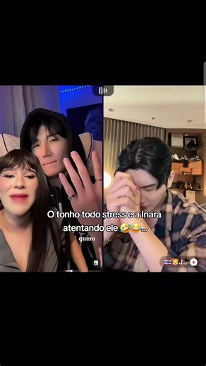 Saudade e Stress: Momentos com Inara e Ringy