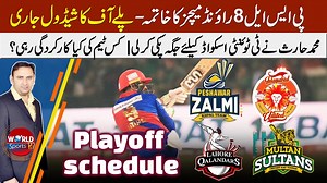 16K views · 1.4K reactions | PSL 8 playoffs teams & schedule | Haris set to select |Teams final results in round matches | Sports Link | Facebook