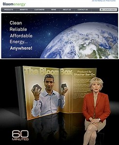 Bloom Box, Bloom Energy Featured on 60 Minutes