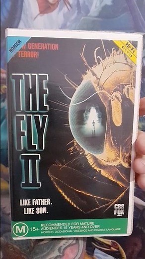 THE FLY 2 | CBS FOX VIDEO 1990 | VHS BROWSE AUSTRALIA | HORROR #horror #horrormovies #retro #vhs