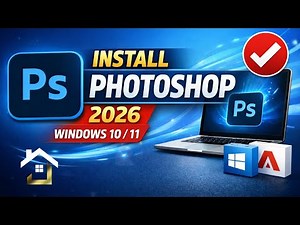 Adobe Photoshop 2026 Installation Guide for Windows 10 & 11 | Step-by-Step Guide