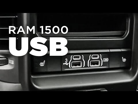 Ram 1500 - USB(-c) Ports