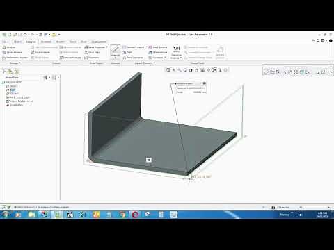 REMASTERING OF SHEET METAL IGES, STEP FILE INTO PARAMETRIC MODEL USING CREO