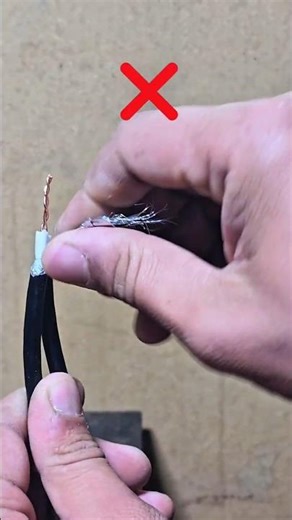 Tv Cabel Joint Techniques #joint #shorts #trendings