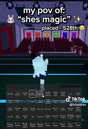 my brynn solo pov of “shes magic” 🎩✨🐰 why is this solo so underated i loved it! 😭 #robloxdancemoms #oradancemoms #orapov #robloxaldc #orachars #dancemoms