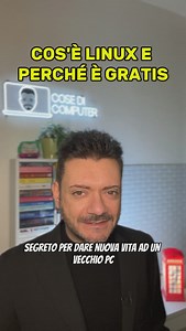 Il sistema operativo è il software “di base” di un computer. Di solito il sistema operativo è Windows. Non è gratis: quando acquisti un pc, una parte del denaro che hai speso va nelle tasche di Microsoft. Esiste un’alternativa: si chiama GNU/Linux, ma tutti lo chiamano più semplicemente “Linux”. È gratuito perché segue la filosofia del software libero #linux #cosedicomputer #freesoftware #gnulinux #informatica | Cose di Computer