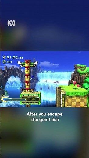 How to find all the Chaos in Sonic X Shadow Generations Green Hill Zone Act 2 | GGSP | ABC Big Kids