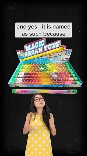 Why do groan tubes sound so funny?