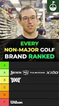 Ben Ranks Every Non-Major Golf Brand! ⛳️ #Shorts #GolfRoots #Golf #Ranking #Brand #GolfShorts #GLF