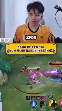 Kabuki's MLBB account gets banned, wants to protest to LEMON instead #mlbb #kabuki #mlbb
