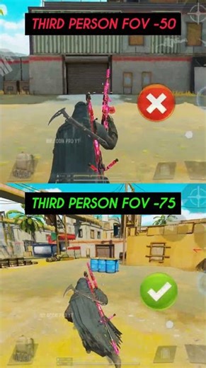 ✅ Try This FOV settings Tricks in CODM BR 🔥💯 Codmobile Tips and Tricks #shorts #codmbr #codmiphone