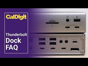 CalDigit Thunderbolt Docks | FAQ | Monitors, Power Delivery, Linux