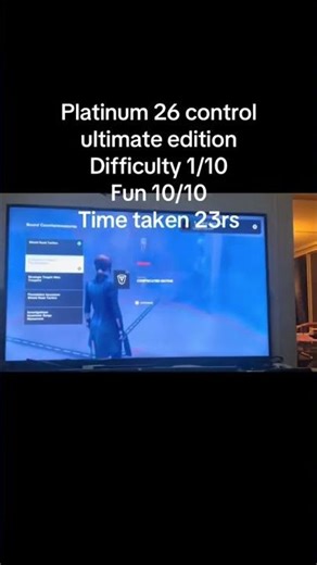 Control Ultimate edition platinum #gaming #gameplay #playstationgamer #control