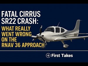 Fatal Cirrus SR22 Crash: What Really Went Wrong on the RNAV 36 Approach