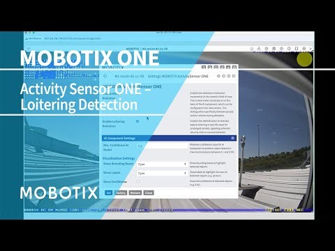 MOBOTIX ActivitySensor ONE – Verweildauer-Erkennung einrichten [DE]