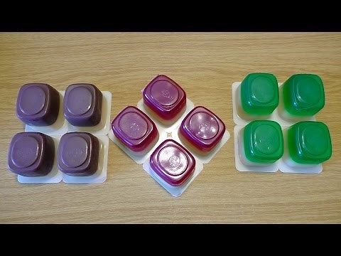 Chocolate Vanilla Pudding + Raspberry + Waldmeister [LIDL]