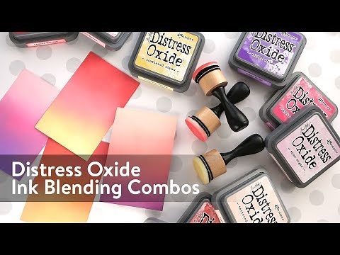Distress Oxide Ink Blending Color Combinations 1