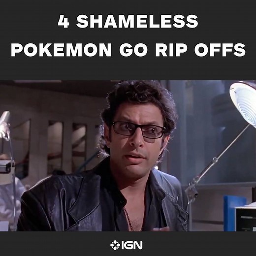 Check out these shameless Pokemon Go copycats, from Jurassic Park to Ghostbusters to...Garfield?! Read more here!: http://www.ign.com/articles/2018/03/28/the-most-shameless-pokemon-go-rip-offs-so-far | IGN