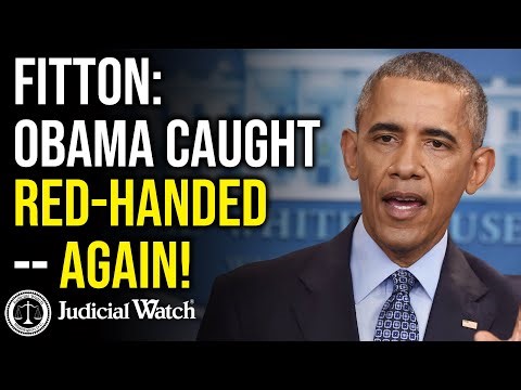 FITTON: Obama Caught Red-Handed -- Again!