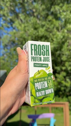 Frosh!! Juice box with protein for kids .. link down below