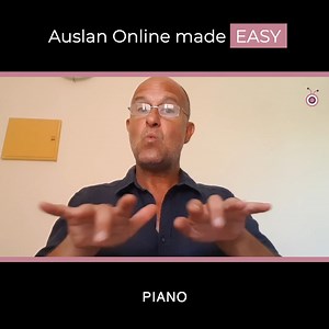 16 reactions | Today, our deaf presenter showed you how to sign Piano from our student Wishlist videos featured inside our Members’ Club program. Remember, the key to learning how to sign is PRACTISE! 珞 Go ahead. Have fun in signing these words  | Auslan Online | Facebook