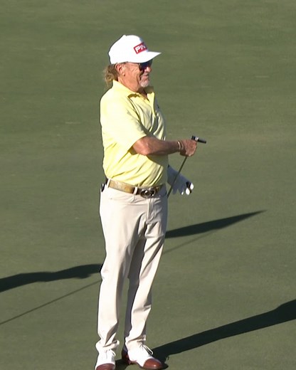 Ending the round in style 🔥 | PGA TOUR Champions