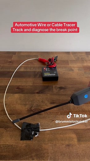 Automotive Wire or Cable Tracer Track and diagnose the break point #autoelectrician #automotive #electrical #auto #electrician #mechanic #garage #circuittester #wiretracer #cabletracker #car #van #wiring
