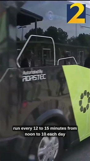 New driverless shuttles hitting the Atlanta streets