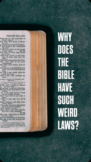 Why Does the Bible Have Such Weird Laws? • Ever wondered why the Bible has rules about tattoos or shellfish? @andyollerton says context is key - and even the strangest laws reveal God’s heart. What’s the weirdest Bible law you’ve come across? Let us know in the comments! @bible_society • #BibleQuestions #WeirdBibleLaws #AndrewOllerton #FaithAndContext | Premier Unbelievable?