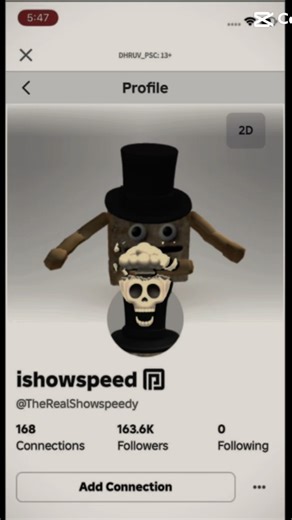 Ishowspeed id exposed #ishowspeed #roblox #viralshorts