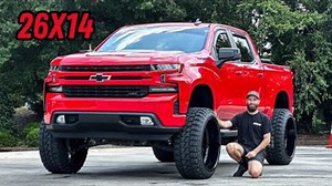 Massive Chevy Silverado RST on 26x14s and 37s – Full Lift Build