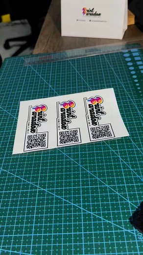 Making some stickers using Vinly and cutting them manually. Soon, makakabili din ako ng cutter machine. Sticker coming soon. #printingservices #followers #reelsfbシ | PrintParadox Printing Services