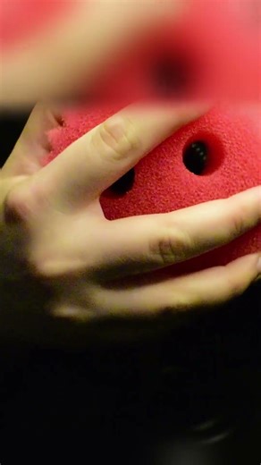 Crunchy dry Sponge ASMR 🧽✨ No Talking #shorts