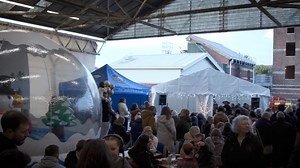🎄 On Saturday, Ryde Fire Station was buzzing with festive cheer at the Wight Brainy Bunch Christmas Market! 💛 With 25 stalls, seasonal treats, Santa’s grotto, live music, and the dazzling lights switch-on, it was a day full of festive fun!” Thank you everyone for coming and making it so special! 🎶🎅 #RydeChristmasMarket #WightBrainyBunch #ChristmasInRyde | Hampshire and Isle of Wight Fire and Rescue Service