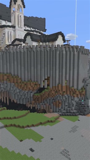 The Building of the Great Cliffs! #vtuber #minecraft #ironfarm #javaminecraft #timelapse
