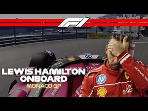Lewis Hamilton struggling in FP1 | 2025 Monaco Grand Prix