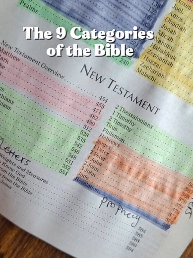 Beginner Bible pt 2, Let's set up our new Bible by dividing the 66 books into their 9 categories. see you on part 3 #biblebridge #biblestudy #howtousethebible