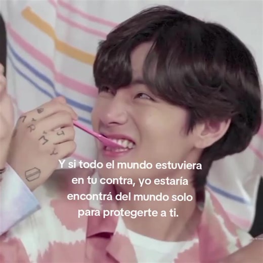 Apoyo incondicional para Taehyung de BTS