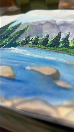 #watercolour landscape for beginners