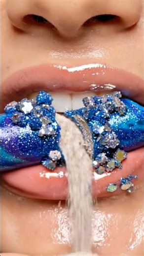 Indulge in the oddly satisfying world of Lipstick Eating ASMR 💄🎧 — soft sounds, smooth bites