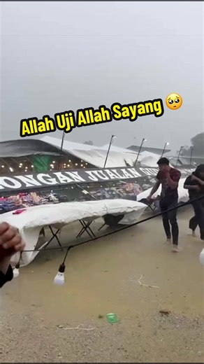 05/04/2026 - Ribut di Kuala Berang petang tadi . Boss Spark Percaya, setiap ujian yang datang tanda Allah sedang susun sesuatu yang lebih baik & rezeki yang lebih besar lagi Allah nk bagi selepas ni . InsyaAllah Boss spark kuat. Yg paling penting semua selamat dh syukur sangat ❤️ #ujian #allahujisebaballahsayang #alhamdulillah #bossspark