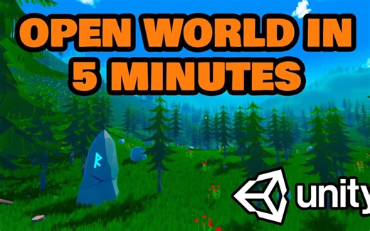 5 分钟打造精美 3D 开放世界